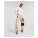 Nohavice Karl Lagerfeld Soft Cargo Pant Beige