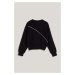 Sveter Karl Lagerfeld Jeans Klj Contrast Ribbed Sweater Black