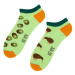 Dámské kotníkové ponožky Spox Sox Kiwi multikolor 44-46