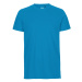 Neutral Pánske tričko Fit z organickej Fairtrade bavlny - Zafírová modrá