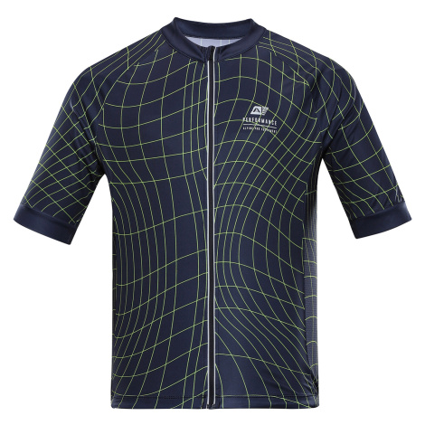 Men's cycling jersey ALPINE PRO SAGEN mood indigo variant pa