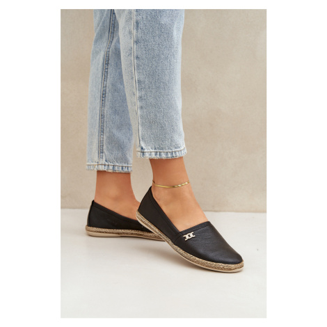 Elegantné Kožené Espadrilky Dámske Zazoo