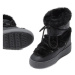 Dámske členkové zimné topánky MOON BOOT L-Track Faux Fur black