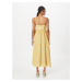 Bardot Letné šaty 'MILIKA'  žltá / svetložltá / biela