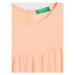 United Colors Of Benetton Letné šaty 3Z7QGV002 Oranžová Regular Fit