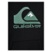 Quiksilver Mikina Biglogoy Otlr EQBFT03720 Čierna Regular Fit