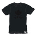 T-shirt CCM Blackout Leaf S/S Tee SR Black, XL