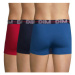 Pánske boxerky 3 ks DIM POWERFUL Boxers 3x - DIM - červená