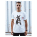 Men's T-shirt with white Dstreet print