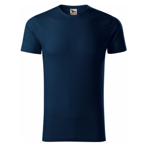 MALFINI Pánske tričko Native - Námornícka modrá