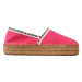 LOVE MOSCHINO Espadrilky JA10323G1GJH0604 Ružová