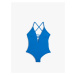 Koton V-Neck Swimwear Window Detailed Crossovers Covered
