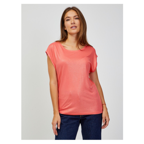 Coral T-shirt ORSAY - Women