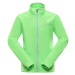 Dětská softshellová bunda s membránou ALPINE PRO MULTO neon green gecko 164-170