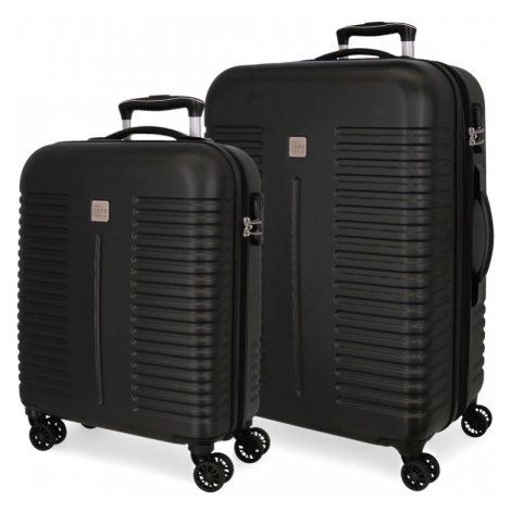 Sada luxusných ABS cestovných kufrov INDIA Negro, 70cm/55cm, 5089521