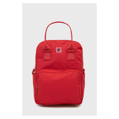Detský ruksak Fila červená farba, veľký, jednofarebný