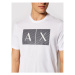 Armani Exchange Tričko 8NZTCK Z8H4Z 1100 Biela Slim Fit