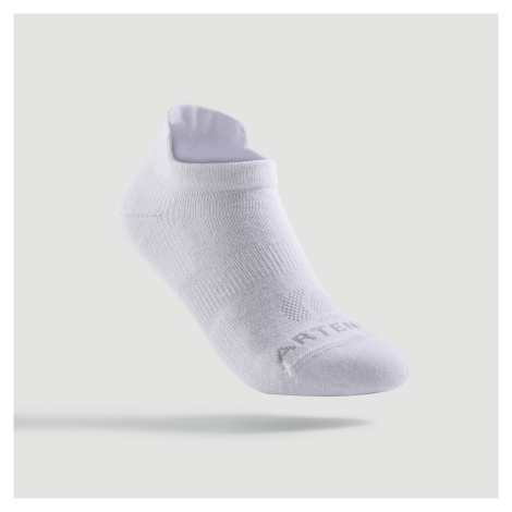 Detské športové ponožky RS 160 nízke 3 páry biele a tmavomodré ARTENGO