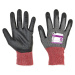 Cerva Parva Ochranné pracovné rukavice 01130111 čierna/sivá