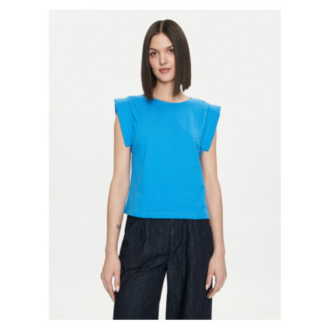 United Colors Of Benetton Blúzka 3BL0D1077 Modrá Regular Fit