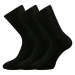 Lonka Habin Pánske bavlnené ponožky - 3 páry BM000000643200101717 čierna