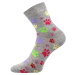 Boma Xantipa 50 Dámske vzorované ponožky - 3 páry BM000000627700101875 mix B