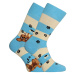 Veselé ponožky Dedoles Psy a pruhy (GMRS123) M