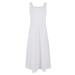 Girls' 7/8 Length Valance Summer Dress - White