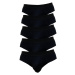 5PACK men's briefs Nedeto black