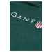 TRIČKO GANT PRINTED GRAPHIC SS T-SHIRT TARTAN GREEN