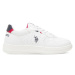 U.S. Polo Assn. Sneakersy DENNY004 Biela