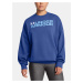 Women's sweatshirt Under Armour Rival Fleece WordmarkOS Crew-BLU - Women's