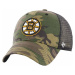 Boston Bruins NHL '47 MVP Camo Branson Camo Hokejová šiltovka