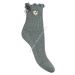 WOLA Bavlnené ponožky w84.01c-vz.012 Q00-tm.sivá