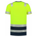 Tricorp T-Shirt High Vis Bicolor Tričko unisex T01 fluorescenčná žltá