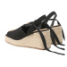 Castañer Espadrilky Telma/001 023044-100 Čierna