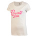 Russell Athletic SEQUINS S/S CREWNECK TEE SHIRT Dámske tričko, biela, veľkosť