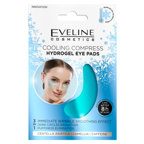 Eveline Cosmetics Hydra Expert hydrogélová maska na očné okolie s chladivým účinkom