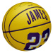 Wilson NBA Player Icon Mini Basketball LeBron New Size Yellow - Unisex - Lopta Wilson - Žlté - W