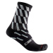 CASTELLI Cyklistické ponožky klasické - PENDIO 12 - čierna/svetlo modrá