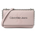 Calvin Klein Jeans Taška cez rameno  ružová / čierna / strieborná