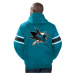 San Jose Sharks pánska bunda s kapucňou Tight End Winter Jacket