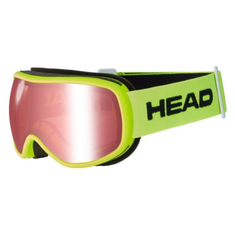 Head NINJA Detské lyžiarske okuliare, žltá, veľkosť