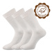LONKA® ponožky Fany bílá 3 pár 100913