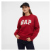 Mikina GAP Crewneck Heritage Logo Sweatshirt Sled