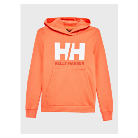 Helly Hansen Mikina Logo 41677 Oranžová Regular Fit