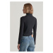 ROLÁK GANT SLIM RIB TURTLENECK BLACK