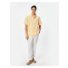 Koton Summer Shirt Short Sleeve Classic Collar Buttoned Cotton