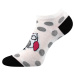 Boma Piki 62 Dámske vzorované ponožky - 3 páry BM000001698400100118 mix A