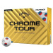 Callaway Chrome Tour White TruTrack Golfové lopty